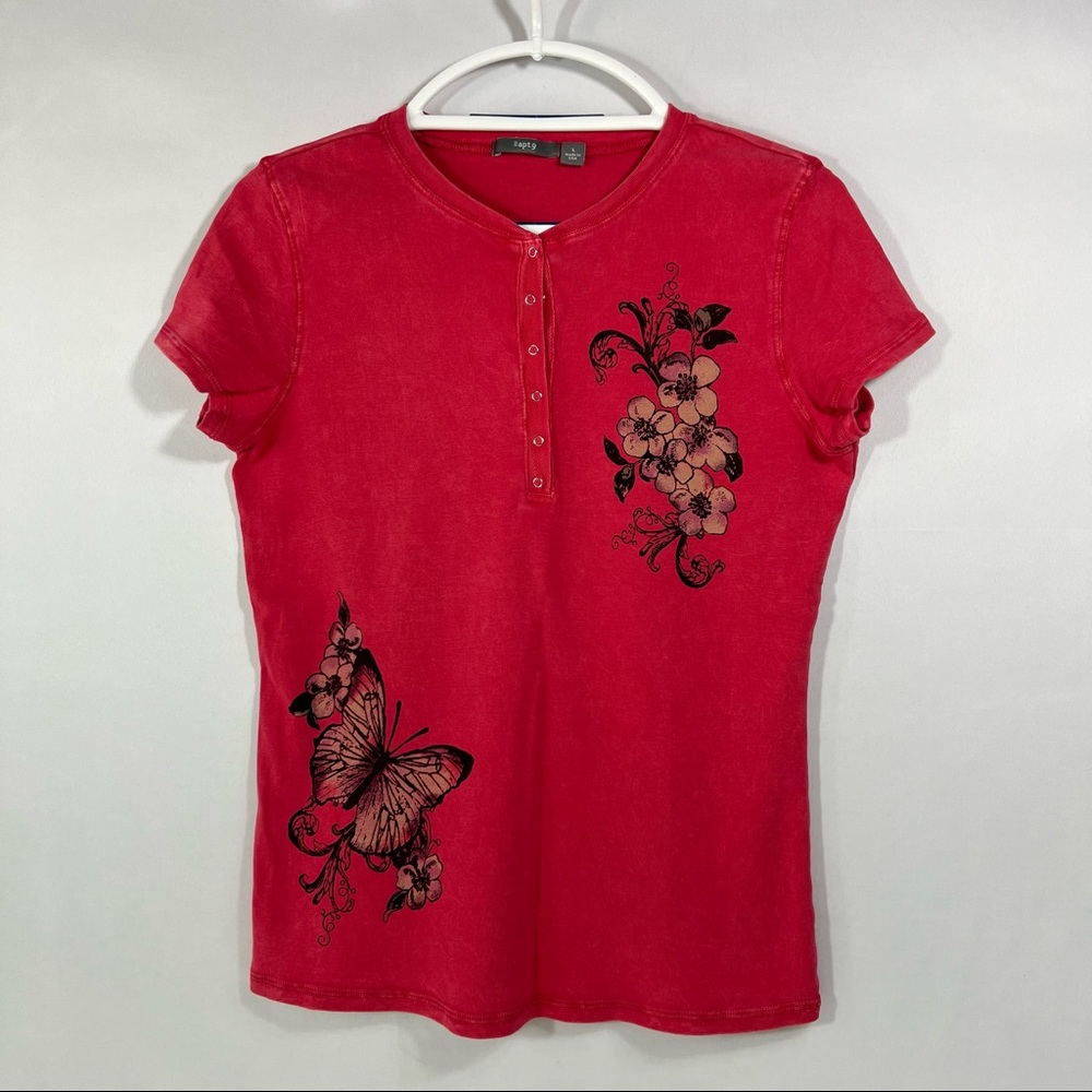 Apt 9 Cotton Shirt Large